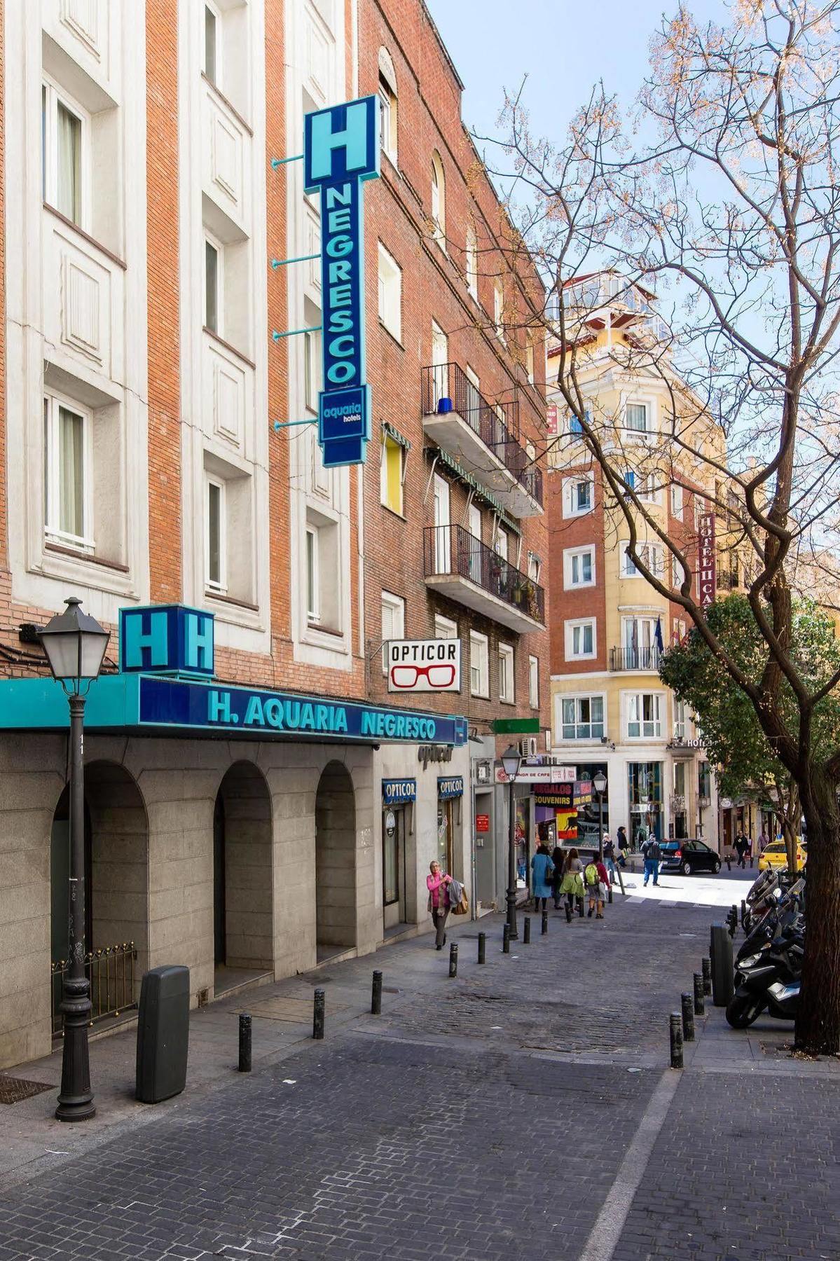 Negresco Gran Via Hotel Madrid Buitenkant foto